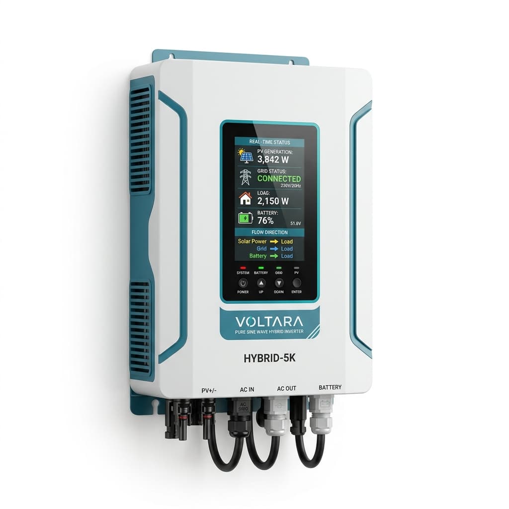 Growatt 5kW 48V SPF 5000 ES Off-Grid Solar Inverter